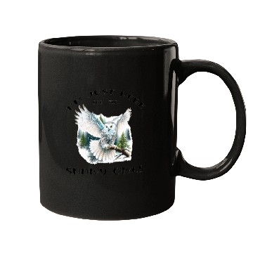 Discover I'm Just Here for the Snow Owls - Birdwatching Mugs