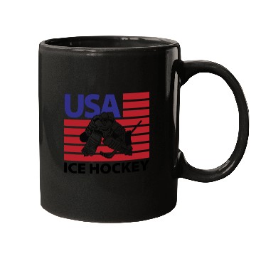Discover Usa Ice Hockey Mugs