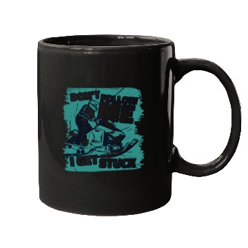 Discover Don't Follow Me I Get Stuck Sledding Racer Mugs