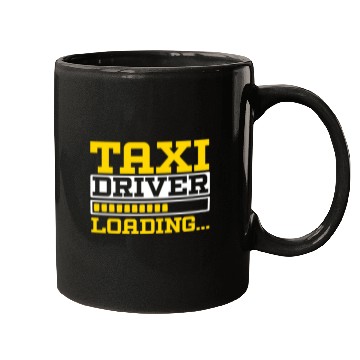 Discover Taxi Driver Loading Taxicab Cab Driver Cabbie Mugs