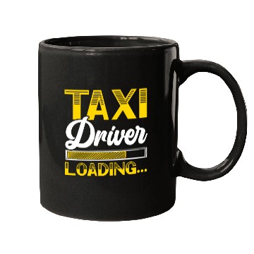 Discover Taxi Driver Loading Taxicab Cab Driver Cabbie Mugs