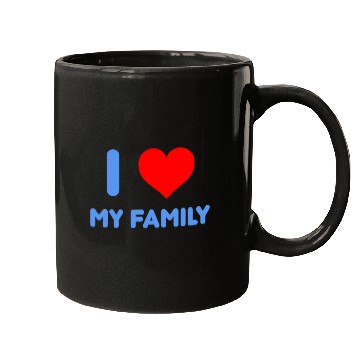 Discover I Love My Family Mugs