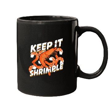 Discover Keep It Shrimple Shrimp Seafood Lover Mugs