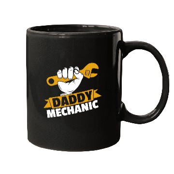 Discover Daddy Mechanic Engineer Mugs