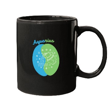 Discover Aquarius: Embrace Your Unique Vision with Minimali Mugs
