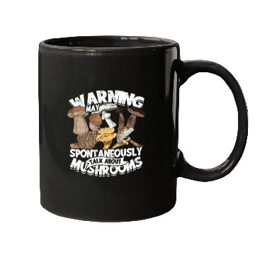 Discover warning may spontaneously talk about mushrooms - Mugs