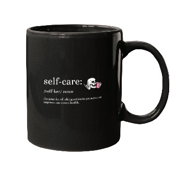 Discover Self-Care Definition Mugs