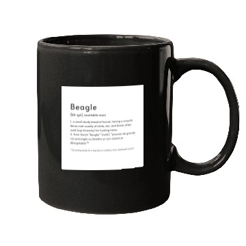 Discover Beagle Definition PTBB Mugs