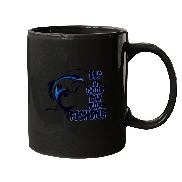 Discover Fishing time Mugs
