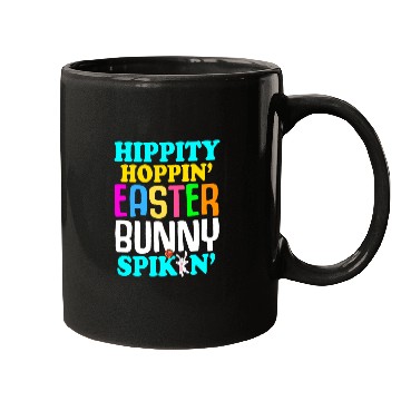 Discover Easter Volleyball Bunny Holiday Rabbit Sport Mugs