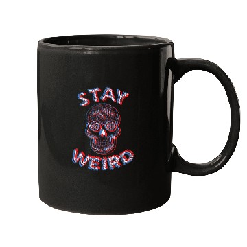 Discover Stay Weird Mugs
