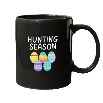 Discover Hunting Season Eggs Funny Easter Day 2023 Egg Hunt Mugs