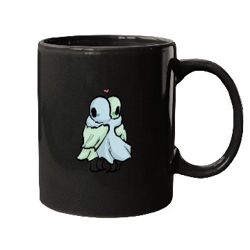 Discover Ghost Hug (Left Chest) Mugs