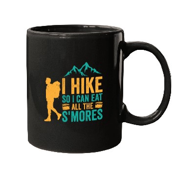 Discover Hiking Camping Mountain Hiker Mugs
