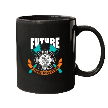 Discover Future Firefighter POD Light Mugs
