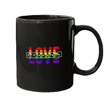 Discover Pride LGBTQ. Statement Mugs