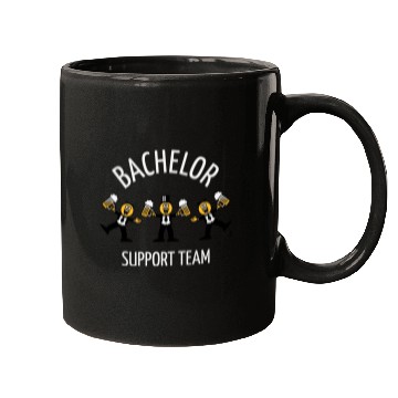Discover Bachelor Support Team (Caricature / Dance / W) Mugs