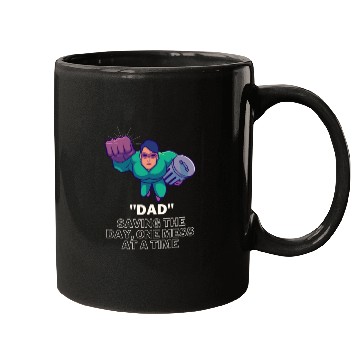 Discover "Dad" Saving the day one mess at a time Mugs