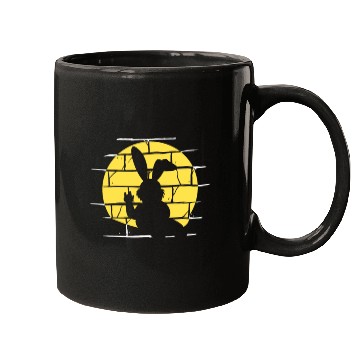 Discover Easter Metalhead Bunny Rock Music Rabbit Mugs