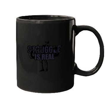 Discover Struggle Is Real - NAVY Mugs