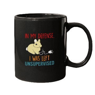 Discover In My Defense I Was Left Unsupervised Mugs