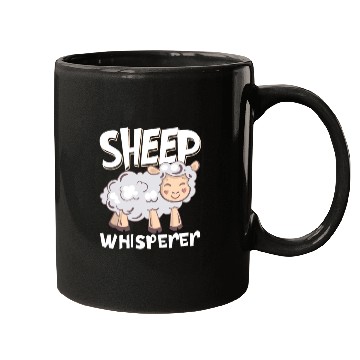 Discover Funny Sheep Barn Farmer Farming Sheep Lover Mugs