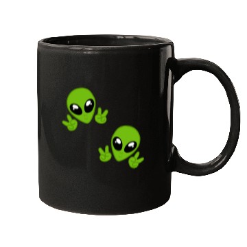 Discover cute aliens chibi Mugs