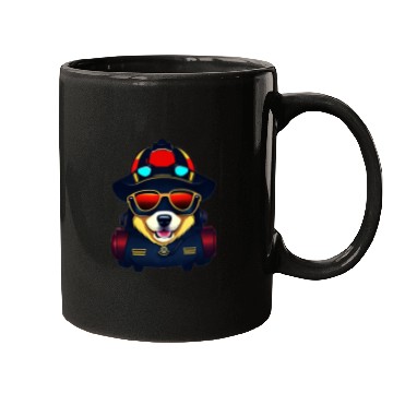 Discover Firefighter Dog Mugs