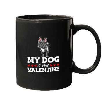 Discover My Dog Is My Valentine Date Cute Doggy Mugs