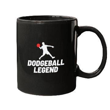 Discover Dodgeball Player Coach Team Sports Funny Mugs