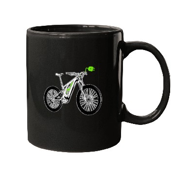 Discover Cycling Cyclist E Bike Mugs