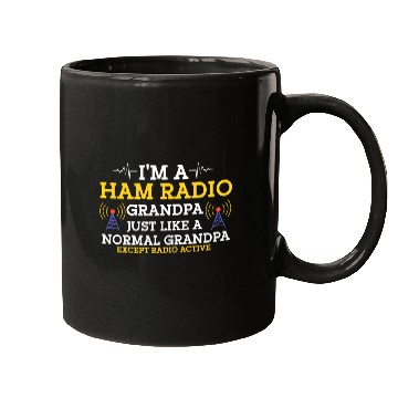 Discover Im A Ham Radio Grandpa Mugs