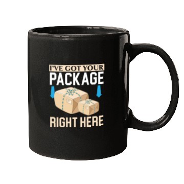 Discover Postal Worker Mail Lady Delivery Mail Escort Mugs
