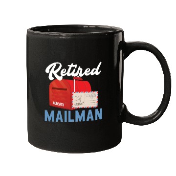 Discover Retired Mailman Delivery Mail Escort Retirement Mugs