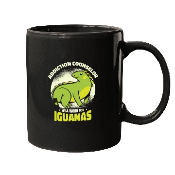 Discover Iguana Lizard Addiction Reptile Iguana Lover Mugs