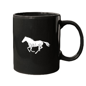 Discover Floral Horse Mugs