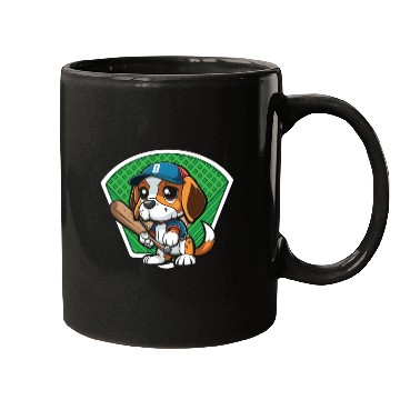 Discover Baseball Dog Baseball Player Baseball Coach Mugs