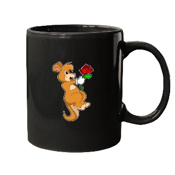 Discover Kangaroo With Flower Mugs