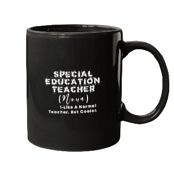 Discover Special Education Teacher Noun Like a Normal teach Mugs
