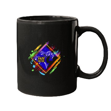Discover Jazz music improvisation festival Mugs
