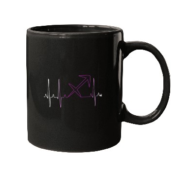 Discover Sagittarius Heartbeat Mugs