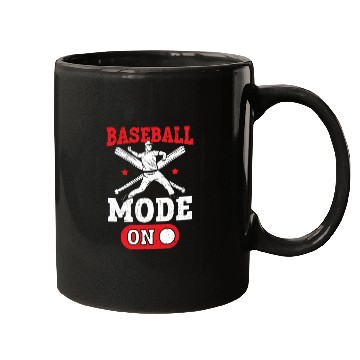Discover Baseball Mode On Baseball Player Baseball Coach Mugs