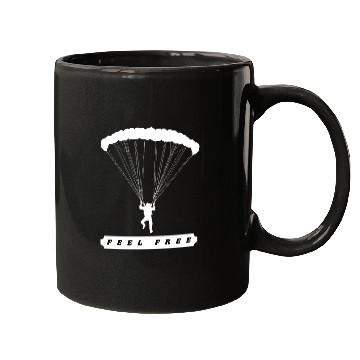 Discover Feel free parachute, Cross Country Pilots Mugs
