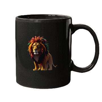 Discover Rasta Lion Mugs
