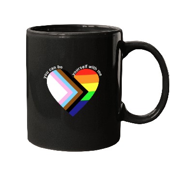 Discover You Can Be Yourself With Me Mugs