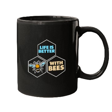 Discover Beekeeper Bees Insects Flowers Bee Lover Plants Mugs