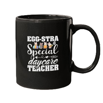 Discover Egg Stra Special Daycare Teacher Mugs