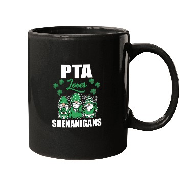 Discover PTA Loves Shenanigans Irish St. Patricks Day Mugs