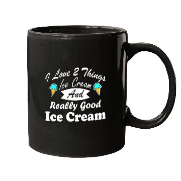 Discover I Love Ice Cream Sweet Design Mugs