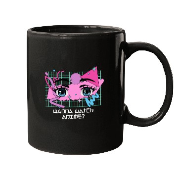 Discover Wanna Watch Anime Kawaii Japanese Cute Japan Anime Mugs